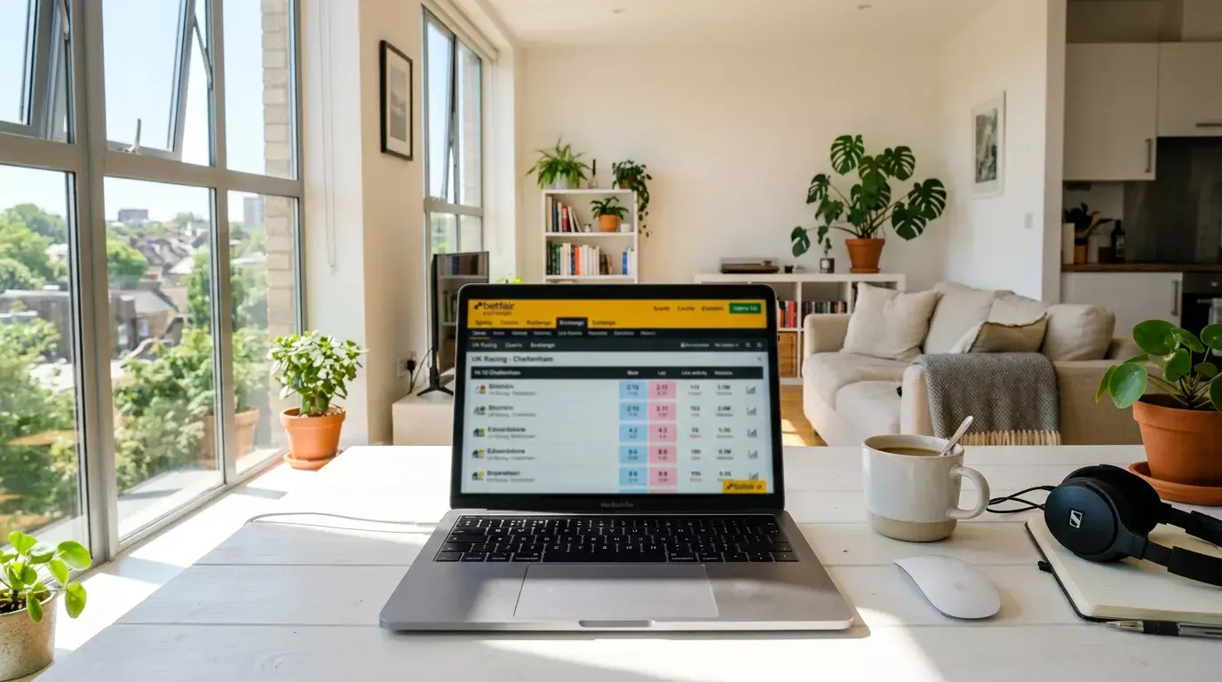Betfair Exchange peer-to-peer betting med back og lay væddemål