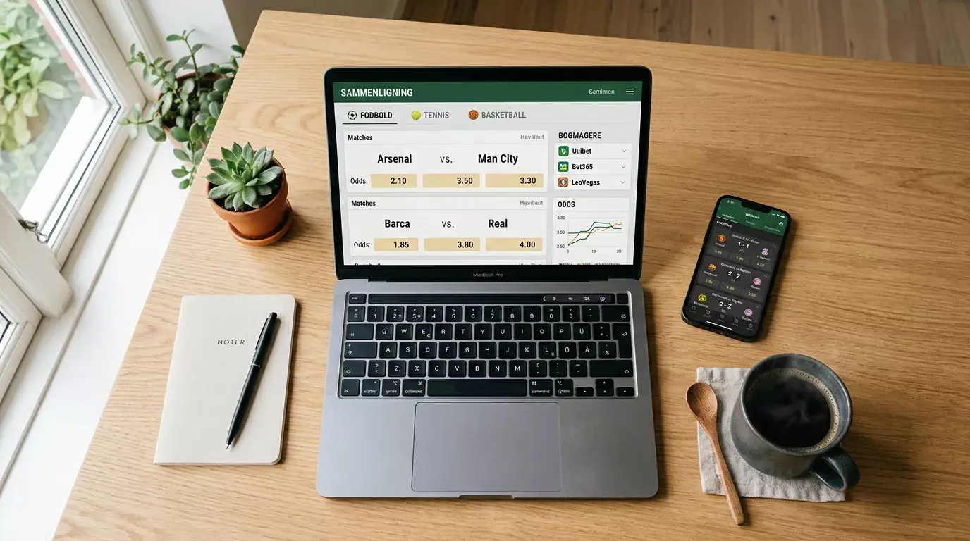 Analyse af danske betting sider med licens, odds og bonusoversigt